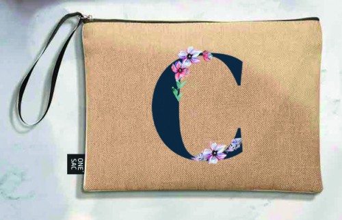 Sac à main Lettre C (Modèles variés) (25 × 18 × 1 cm)